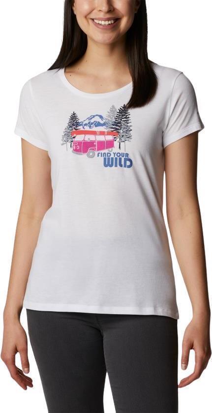 Daisy Days SS Graphic Tee - Womens - White / Van Life 1