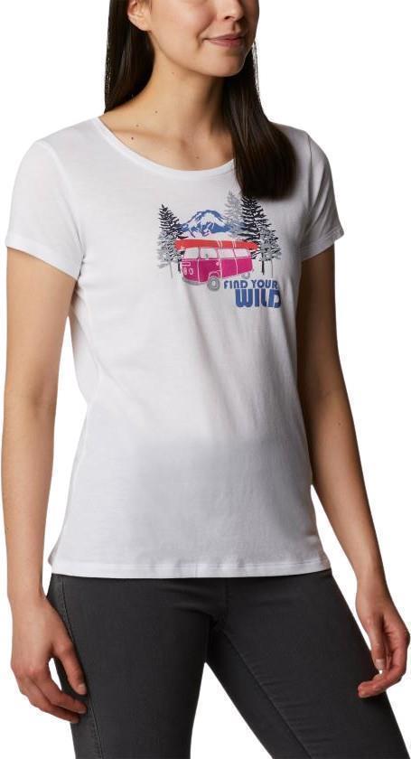 Daisy Days SS Graphic Tee - Womens - White / Van Life 3