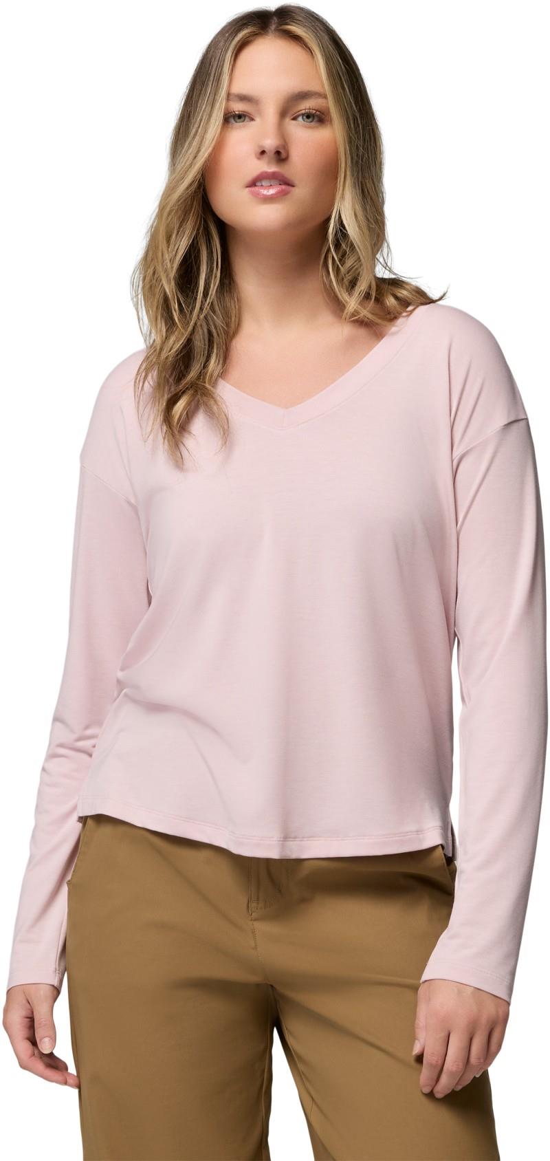 Daniela Falls LS, Extended - Womens - mineral pink 1