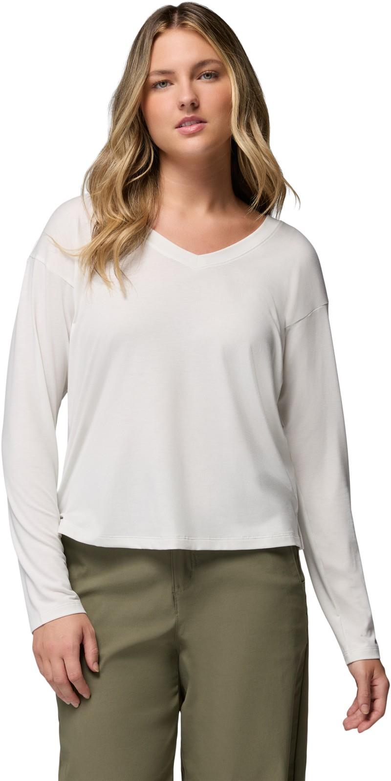 Daniela Falls LS, Extended - Womens - sea salt 1