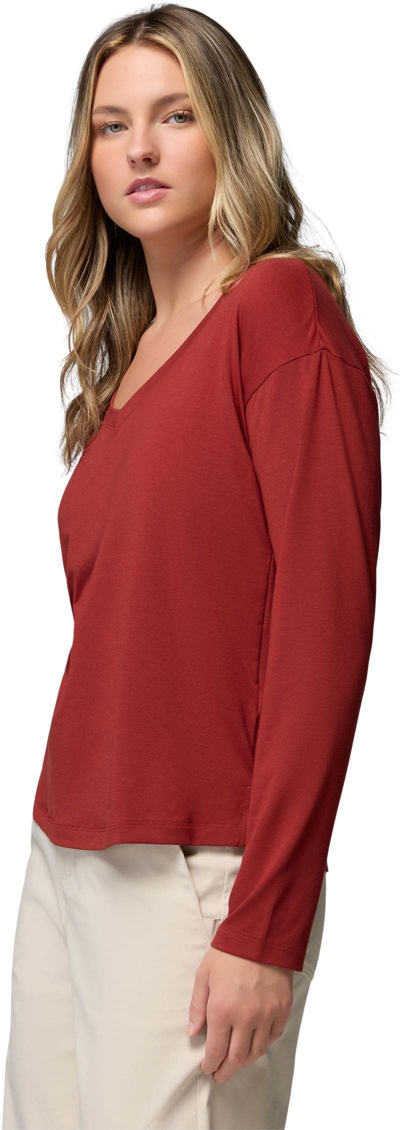 Daniela Falls LS - Womens - red oxide 1