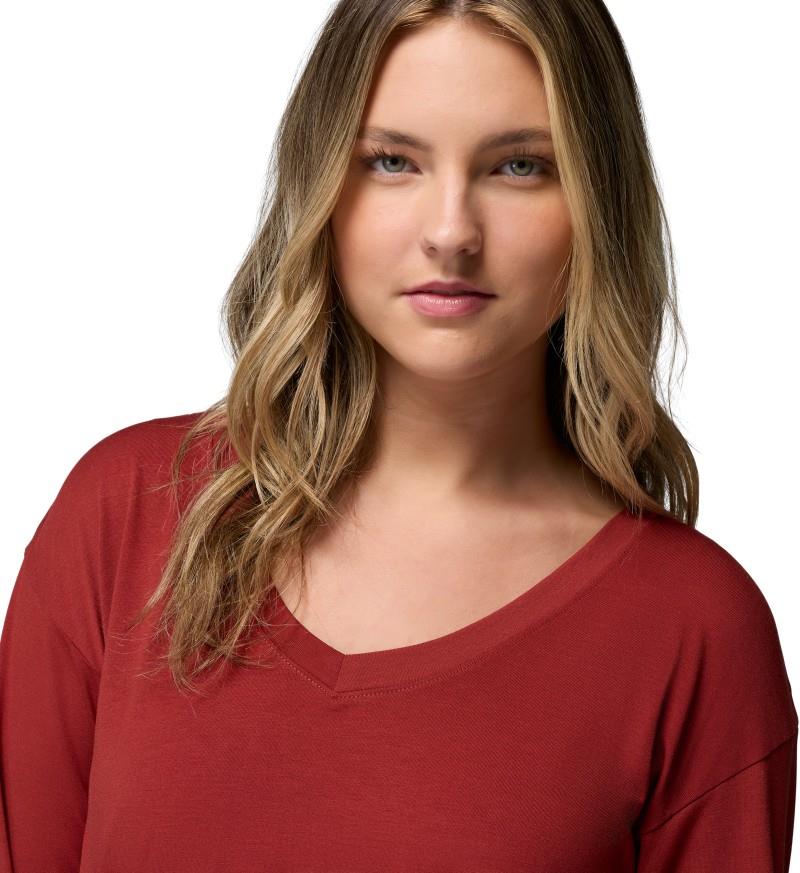 Daniela Falls LS - Womens - red oxide 1