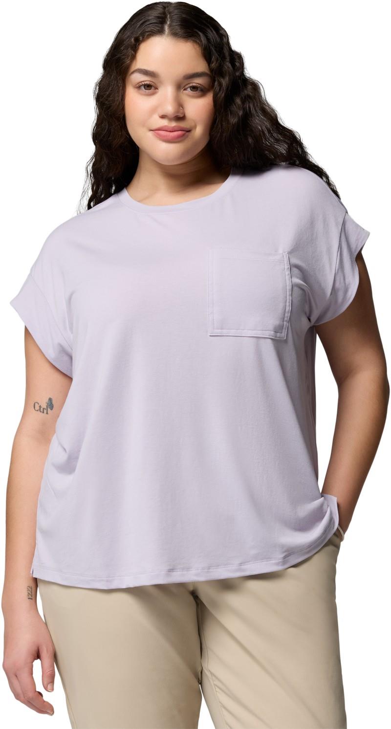 Daniela Falls SS, Extended - Womens - lavender pearl 1