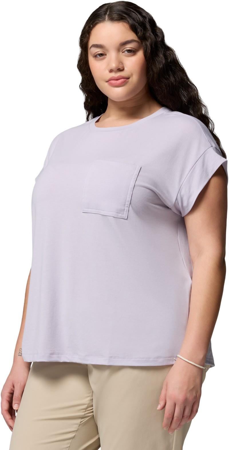 Daniela Falls SS, Extended - Womens - lavender pearl 1