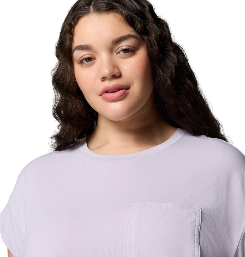 Daniela Falls SS, Extended - Womens - lavender pearl 1