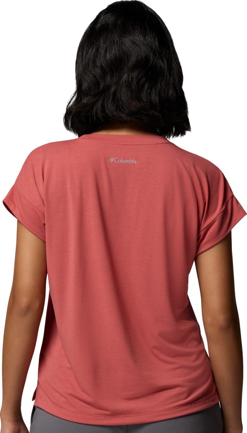 Daniela Falls SS - Womens - washed red 1