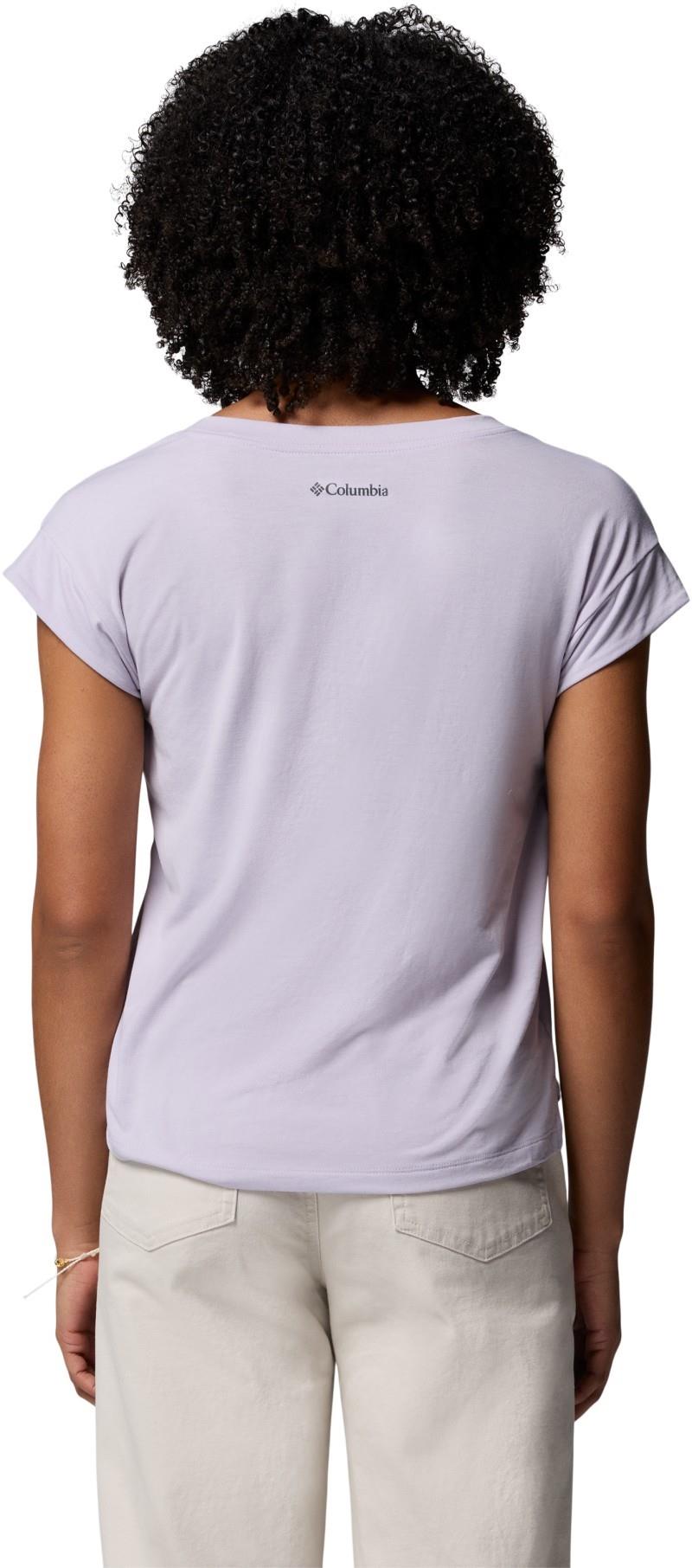 Daniela Falls V-Neck SS Tee - Womens - lavender pearl 1