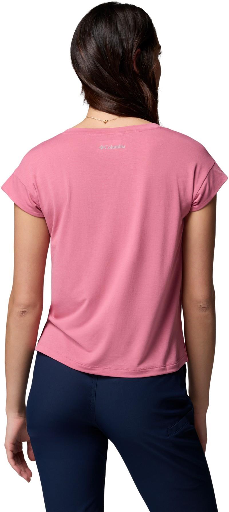 Daniela Falls V-Neck SS Tee - Womens - rosette 1