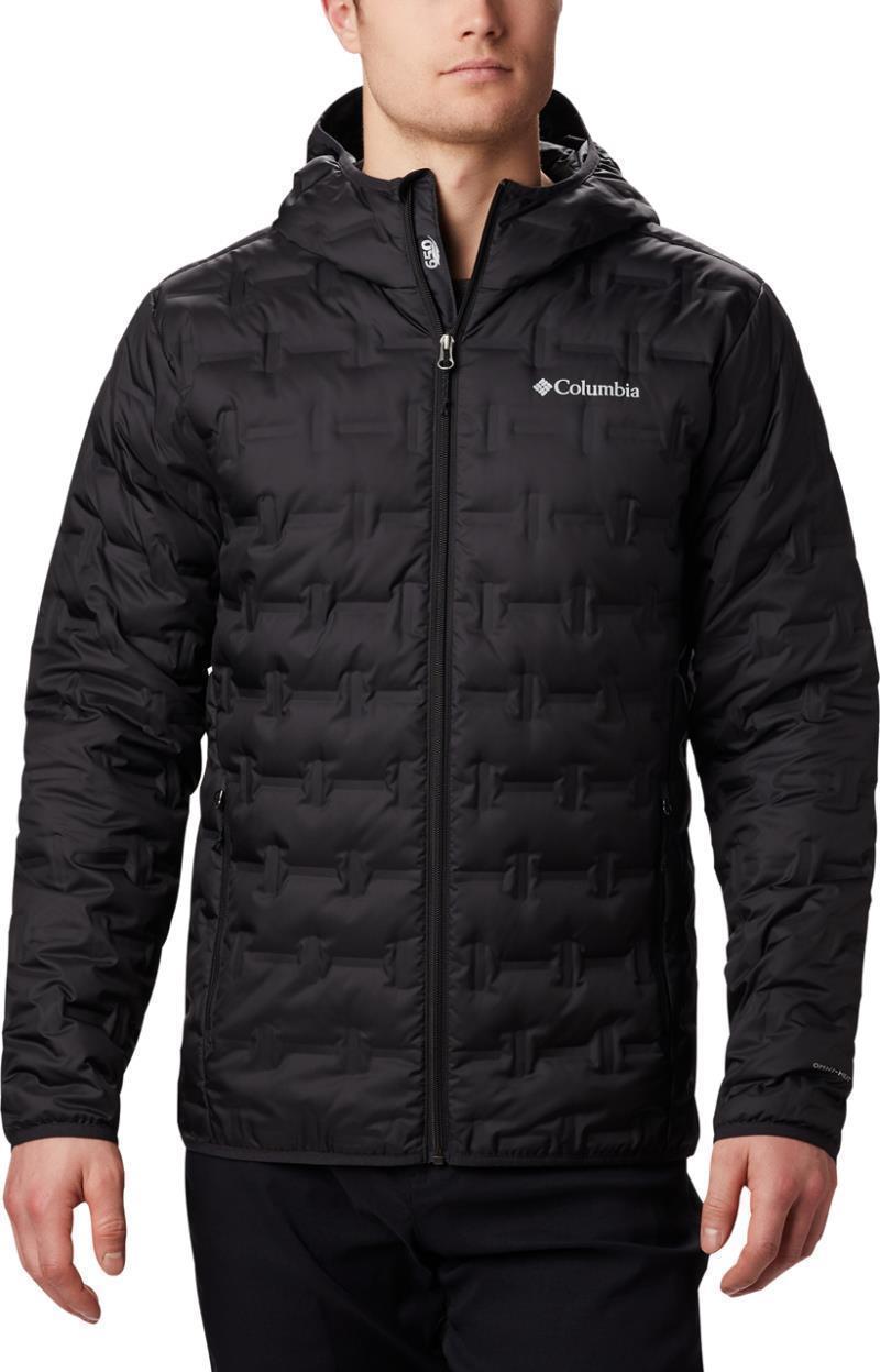 Delta Ridge Down Hooded Jacket - Mens - Black 1