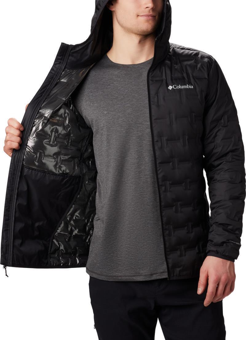 Delta Ridge Down Hooded Jacket - Mens - Black 4