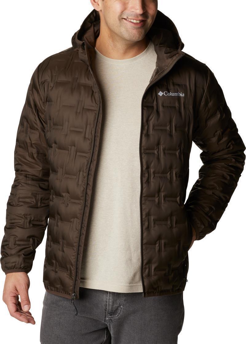 Delta Ridge Down Hooded Jacket - Mens - Cordovan 4