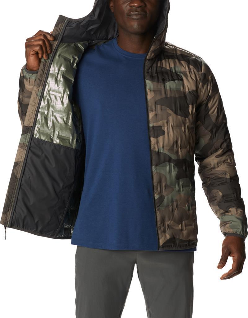 Delta Ridge Down Hooded Jacket - Mens - Cypress Mod Camo Print 5
