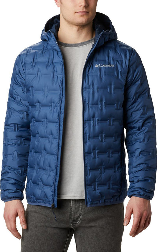 Delta Ridge Down Hooded Jacket - Mens - Night Tide 1