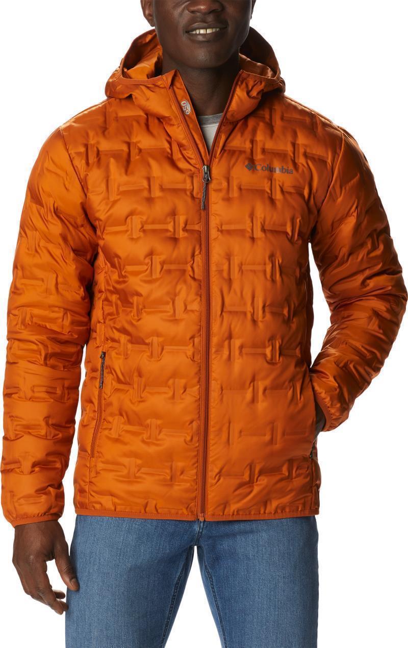Delta Ridge Down Hooded Jacket - Mens - Warm Copper 1