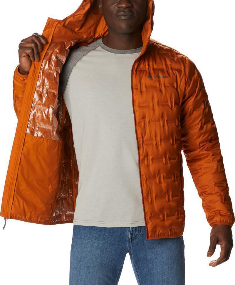 Delta Ridge Down Hooded Jacket - Mens - Warm Copper 5