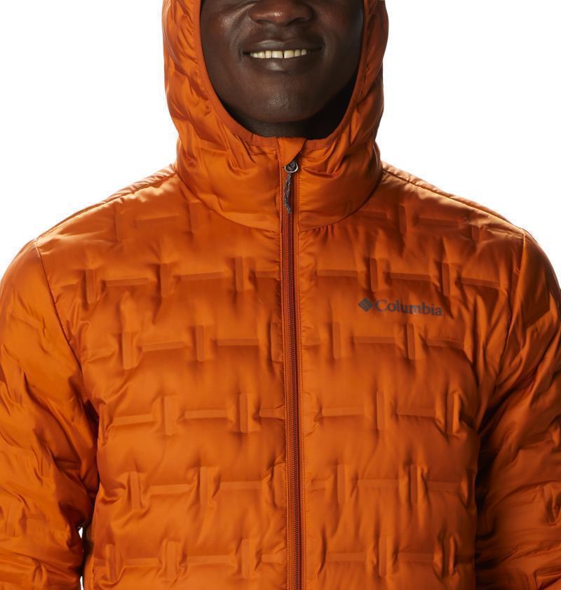 Delta Ridge Down Hooded Jacket - Mens - Warm Copper 6
