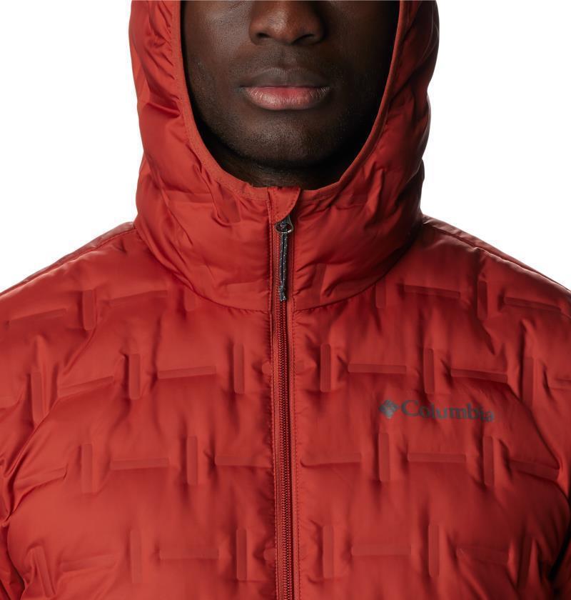 Delta Ridge Down Hooded Jacket - Mens - Warp Red 6