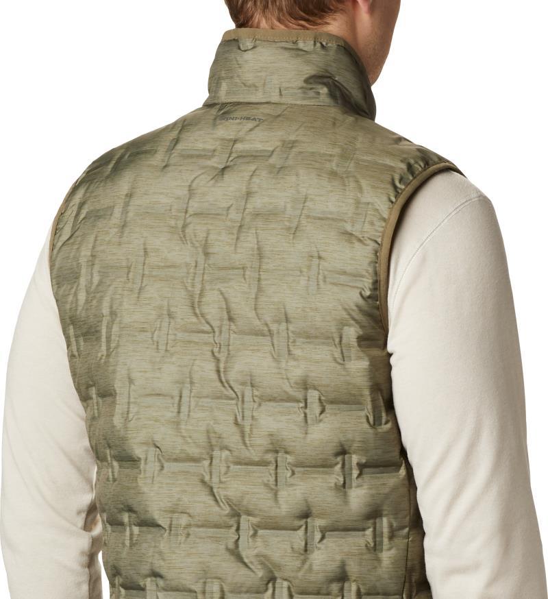 Delta Ridge Down Vest - Mens - Stone Green Heather Print 5