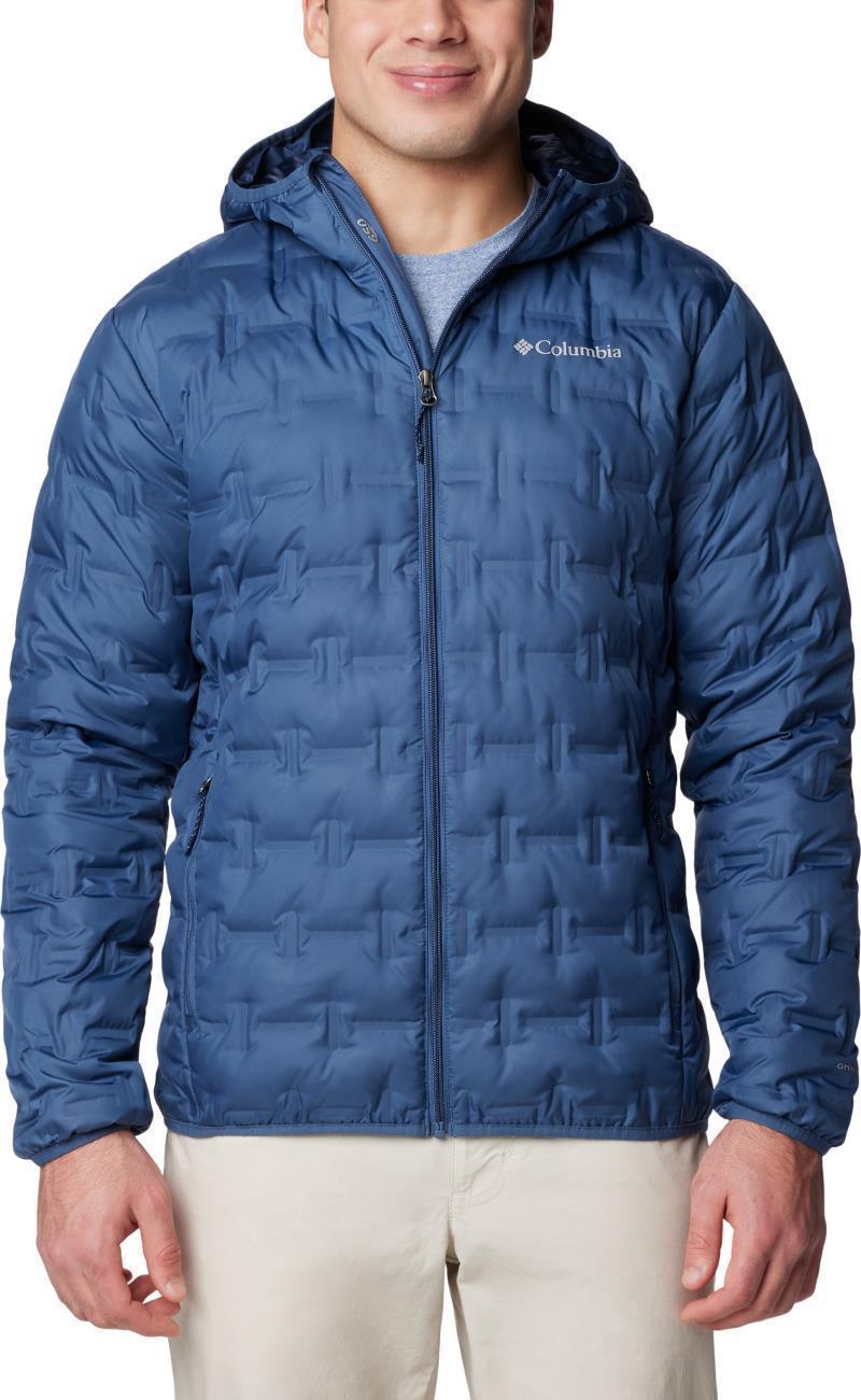 Delta Ridge II Down Hooded Jacket - Mens - Dark Mountain 1
