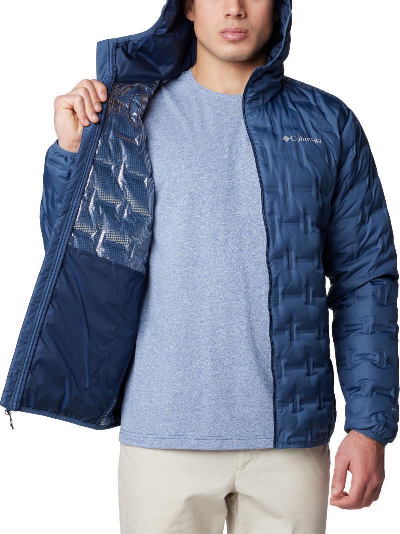 Delta Ridge II Down Hooded Jacket - Mens - Dark Mountain 3