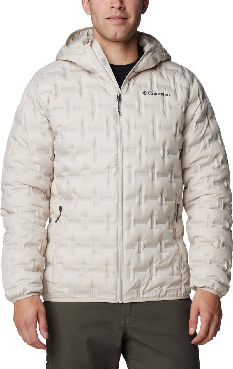 Delta Ridge II Down Hooded Jacket - Mens - Dark Stone 1
