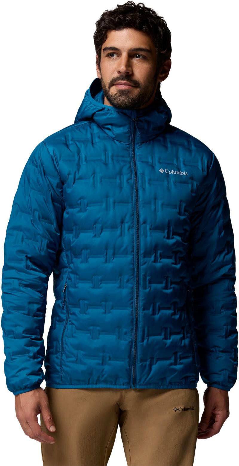 Delta Ridge II Down Hooded Jacket - Mens - phoenix blue 1