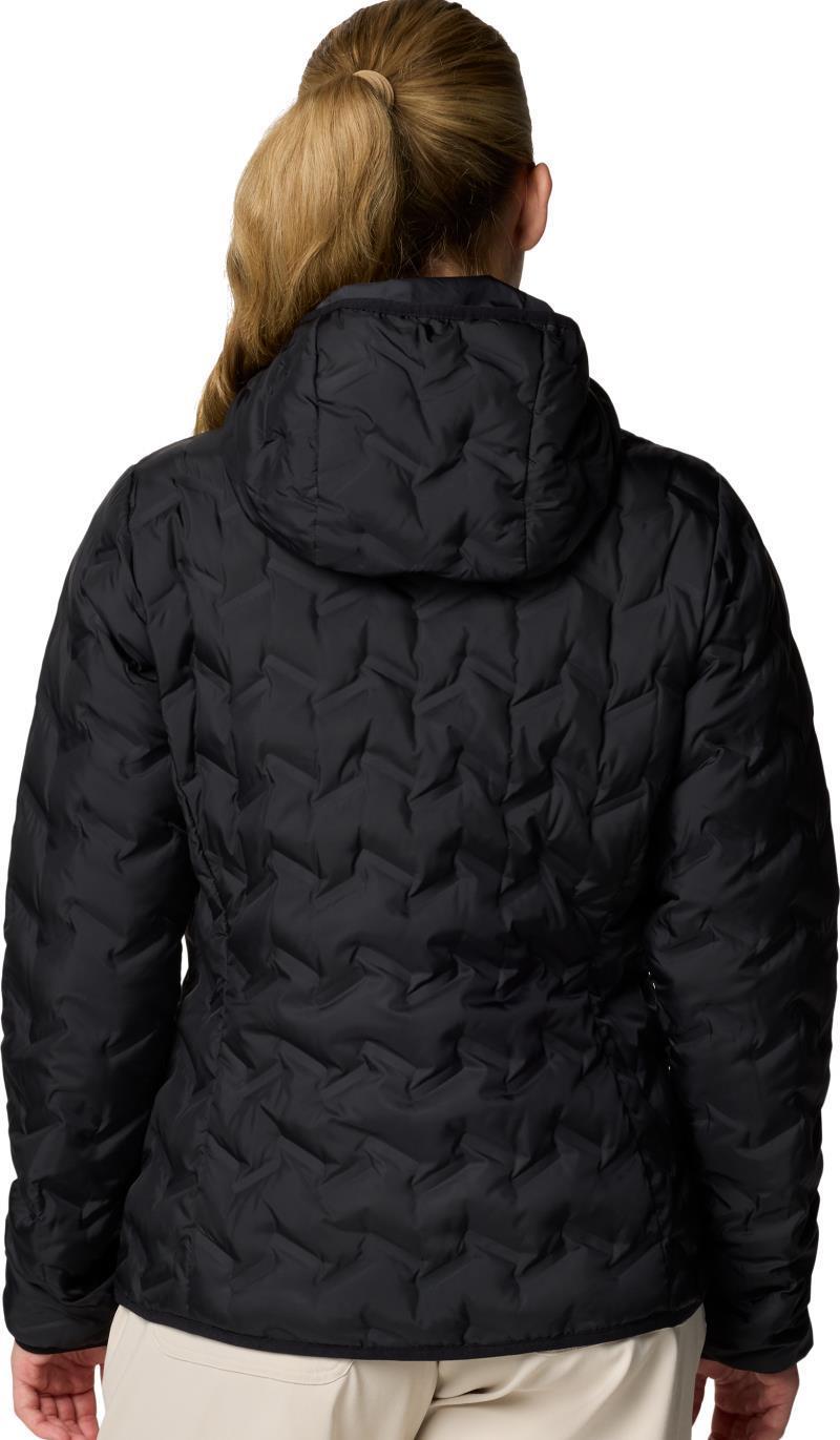 Delta Ridge II Down Hooded Jacket - Womens - Black 3