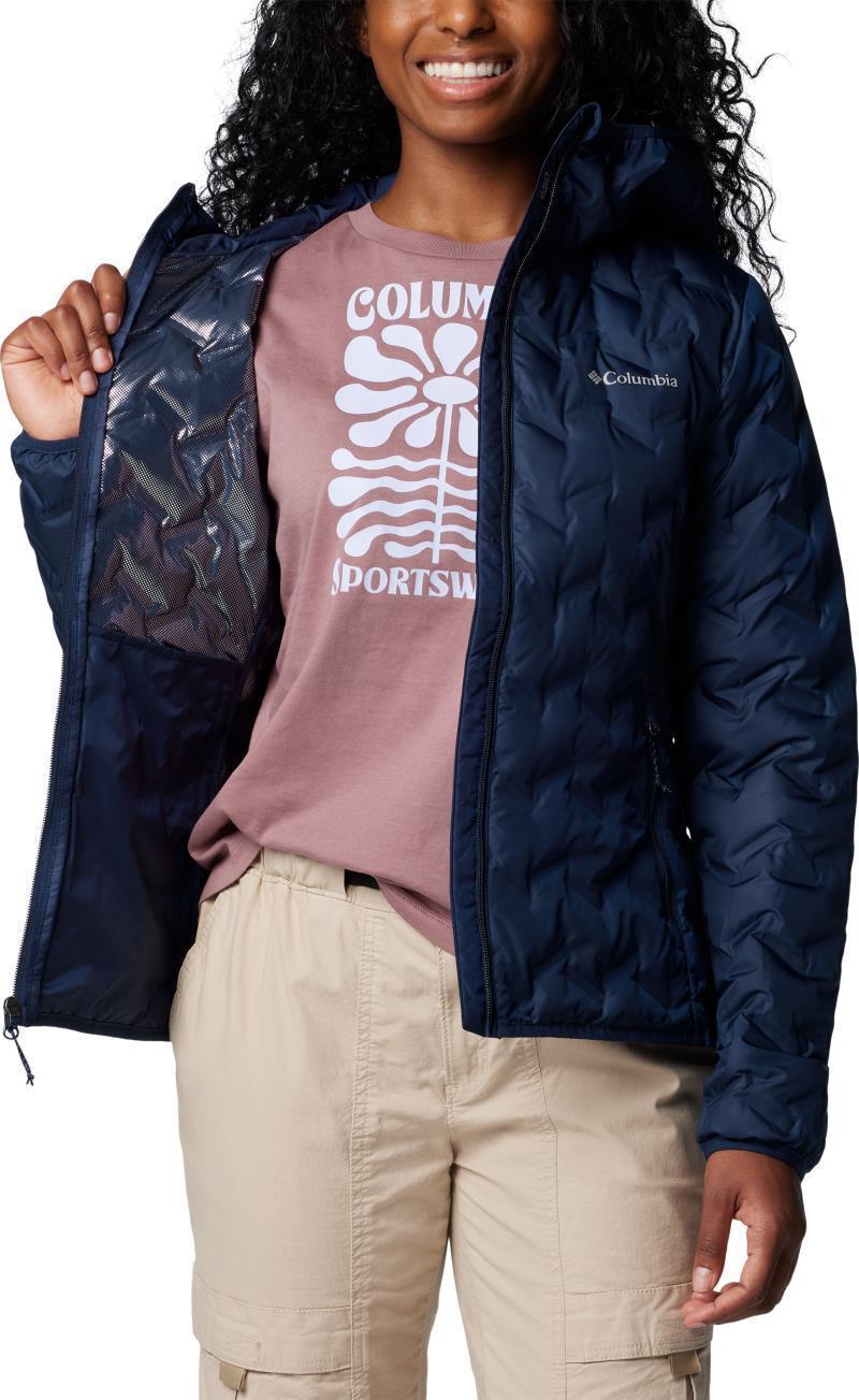 Delta Ridge II Down Hooded Jacket - Womens - Collegiate Navy 4