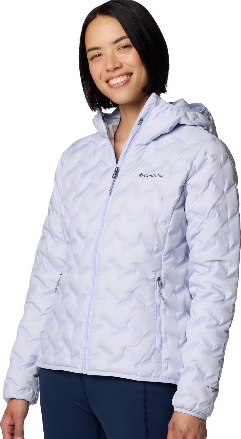 Delta Ridge II Down Hooded Jacket - Womens - Snowdrift 2