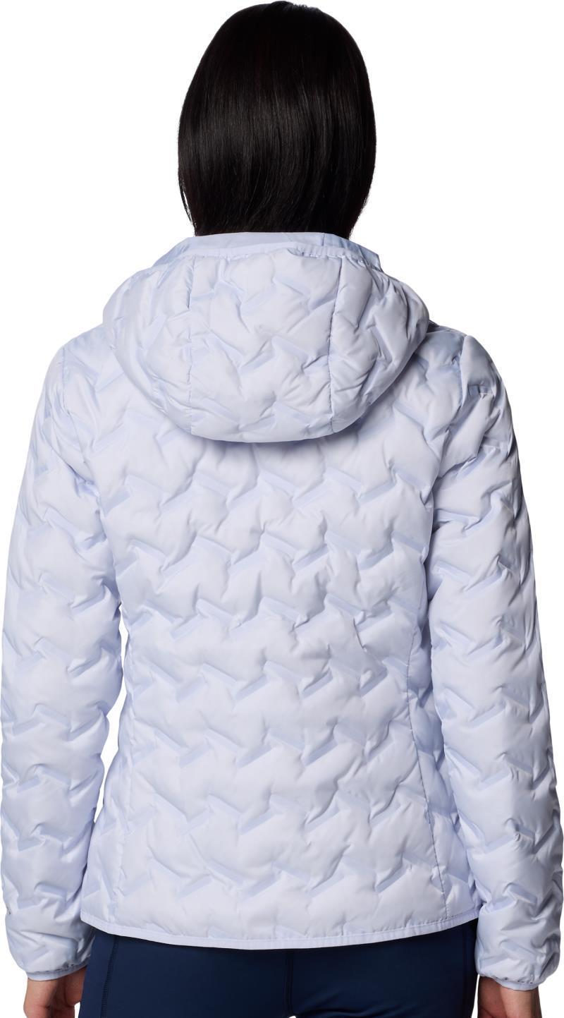 Delta Ridge II Down Hooded Jacket - Womens - Snowdrift 4