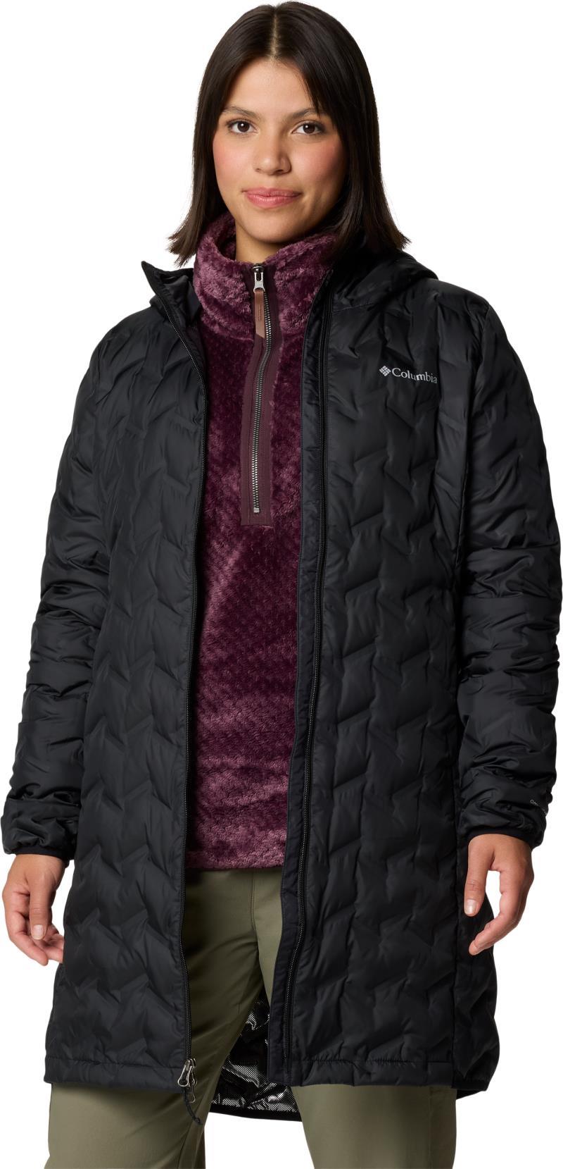 Delta Ridge II Long Down Jacket - Womens - Black 3