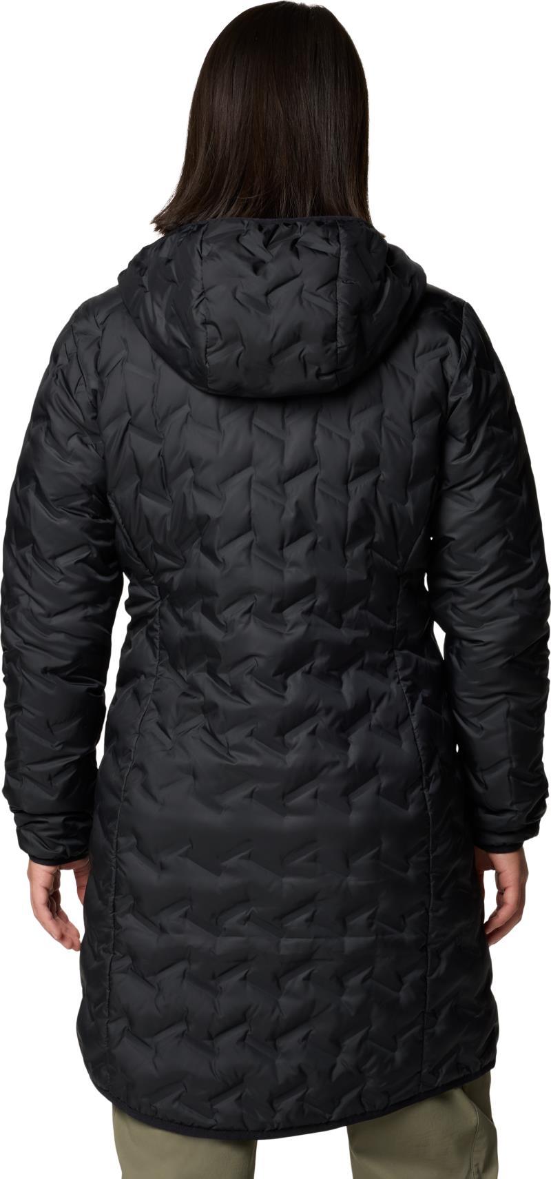 Delta Ridge II Long Down Jacket - Womens - Black 4