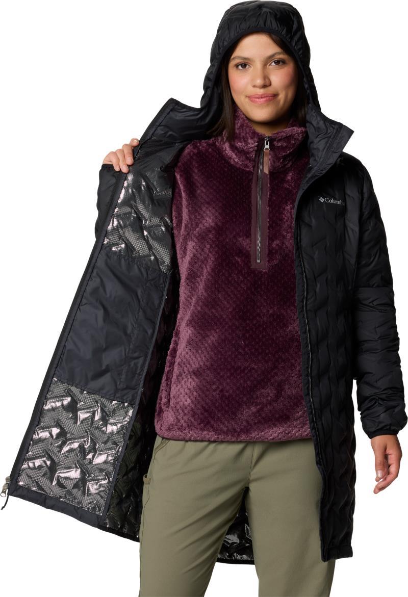 Delta Ridge II Long Down Jacket - Womens - Black 5