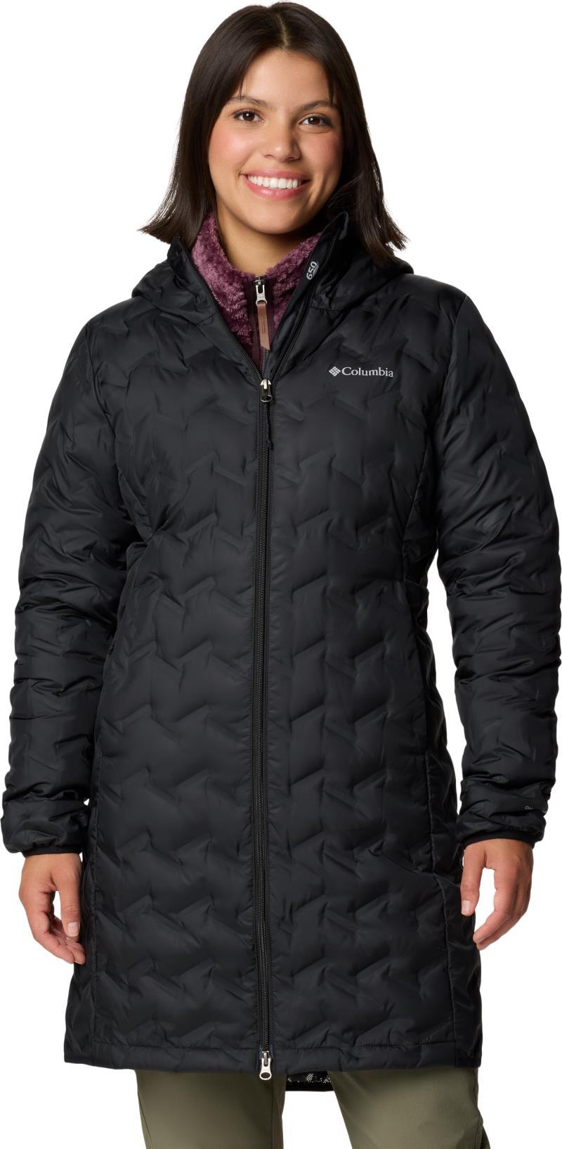 Delta Ridge II Long Down Jacket - Womens - Black 1