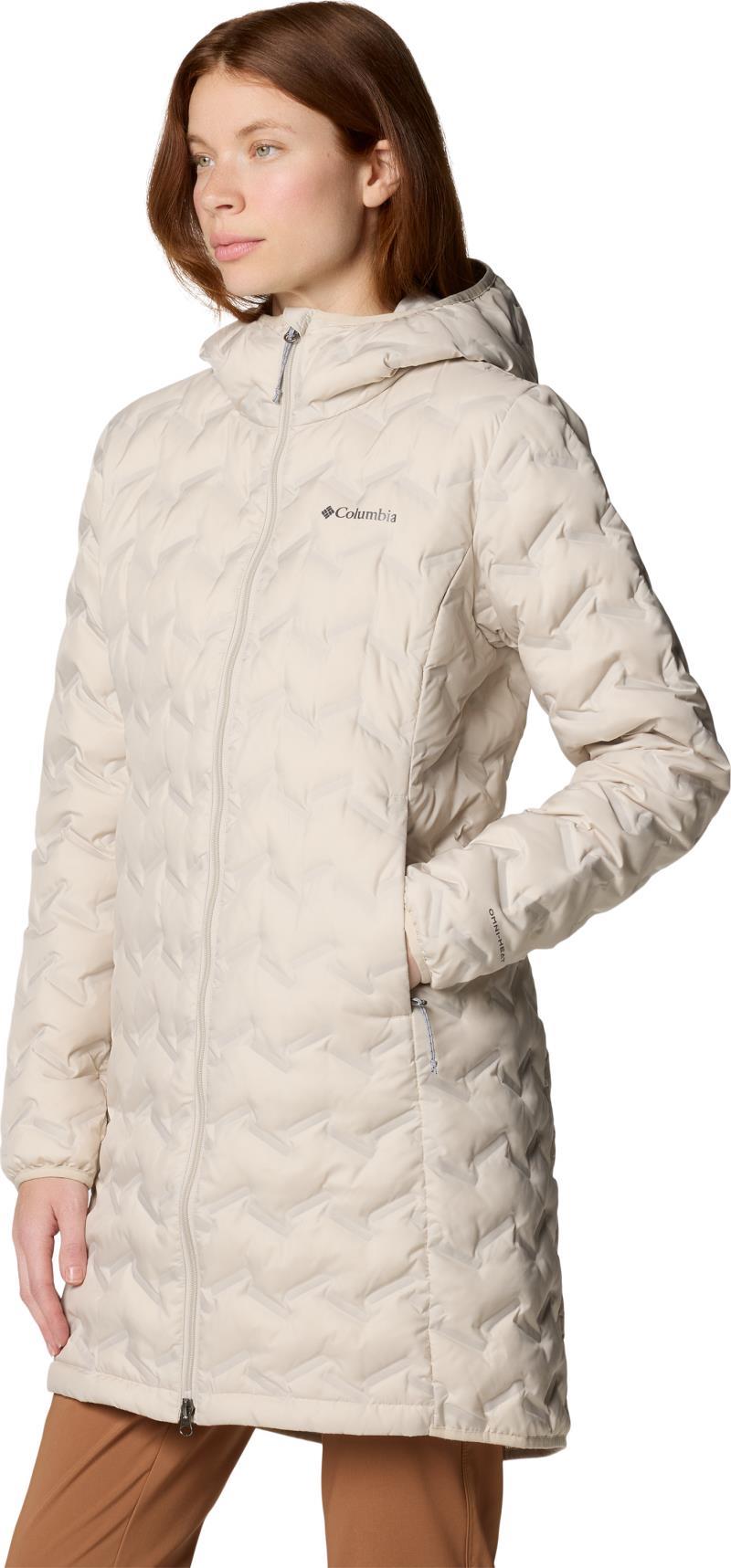 Delta Ridge II Long Down Jacket - Womens - Dark Stone 2