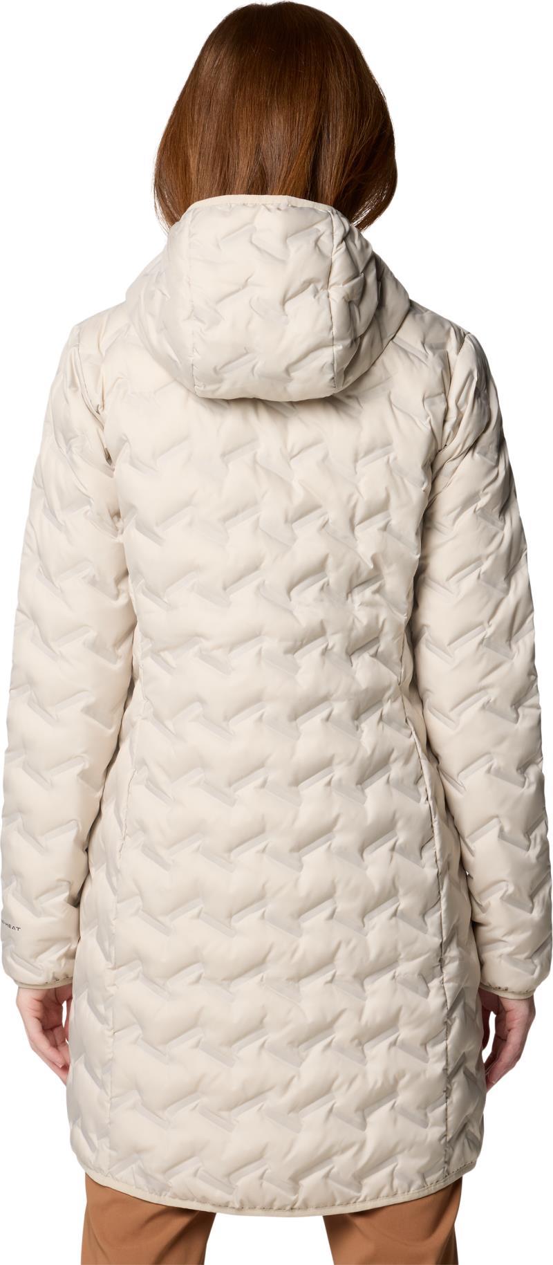 Delta Ridge II Long Down Jacket - Womens - Dark Stone 3
