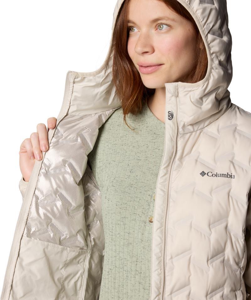 Delta Ridge II Long Down Jacket - Womens - Dark Stone 4