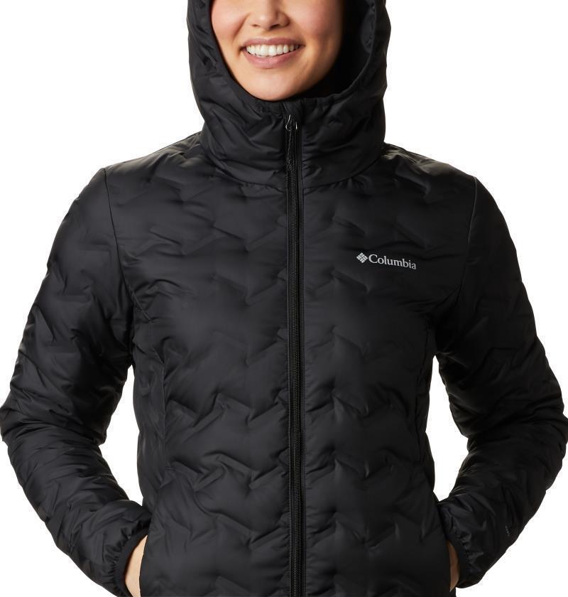 Delta Ridge Long Down Jacket - Womens - Black 5