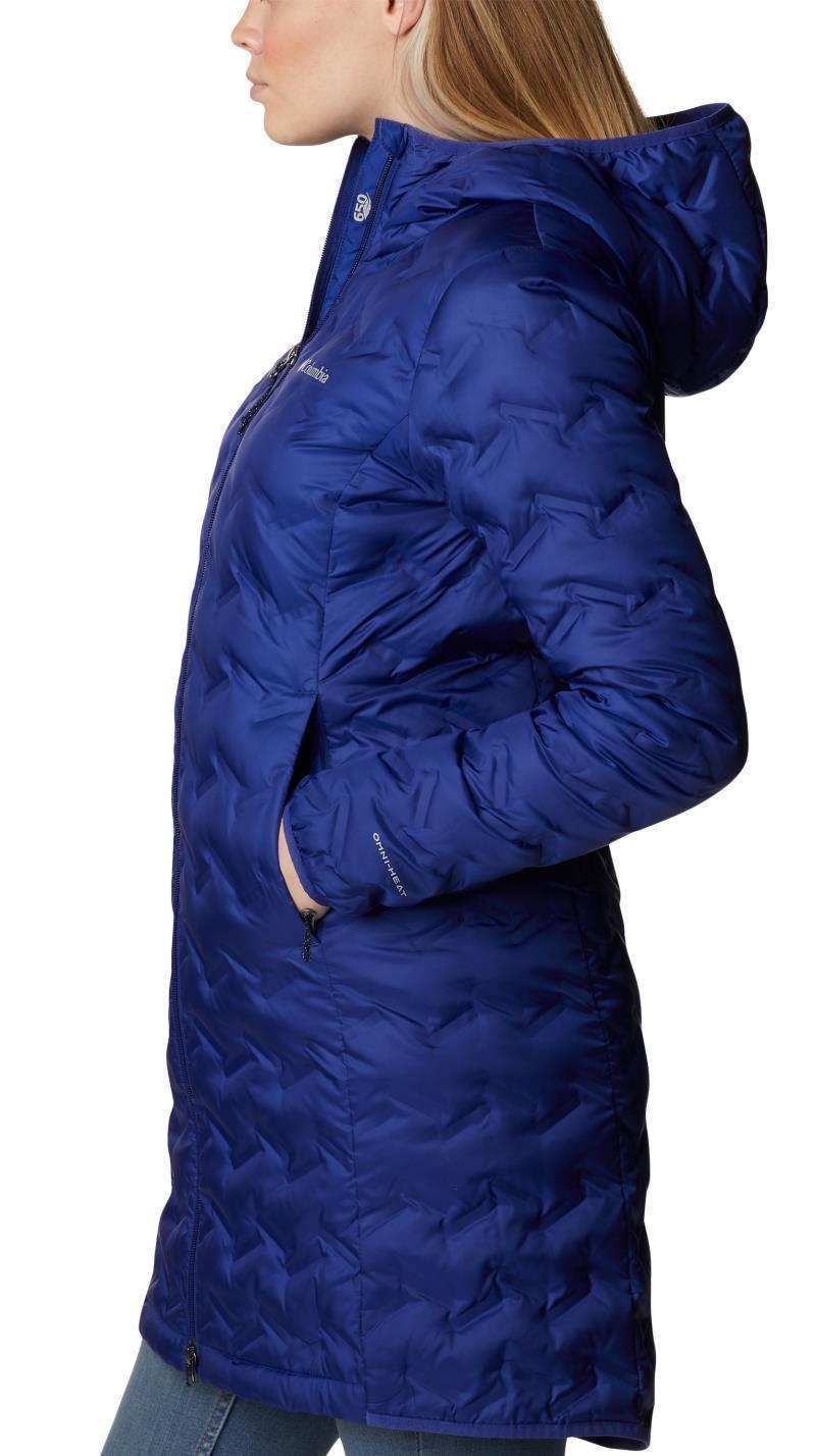 Delta Ridge Long Down Jacket - Womens - Dark Sapphire 3