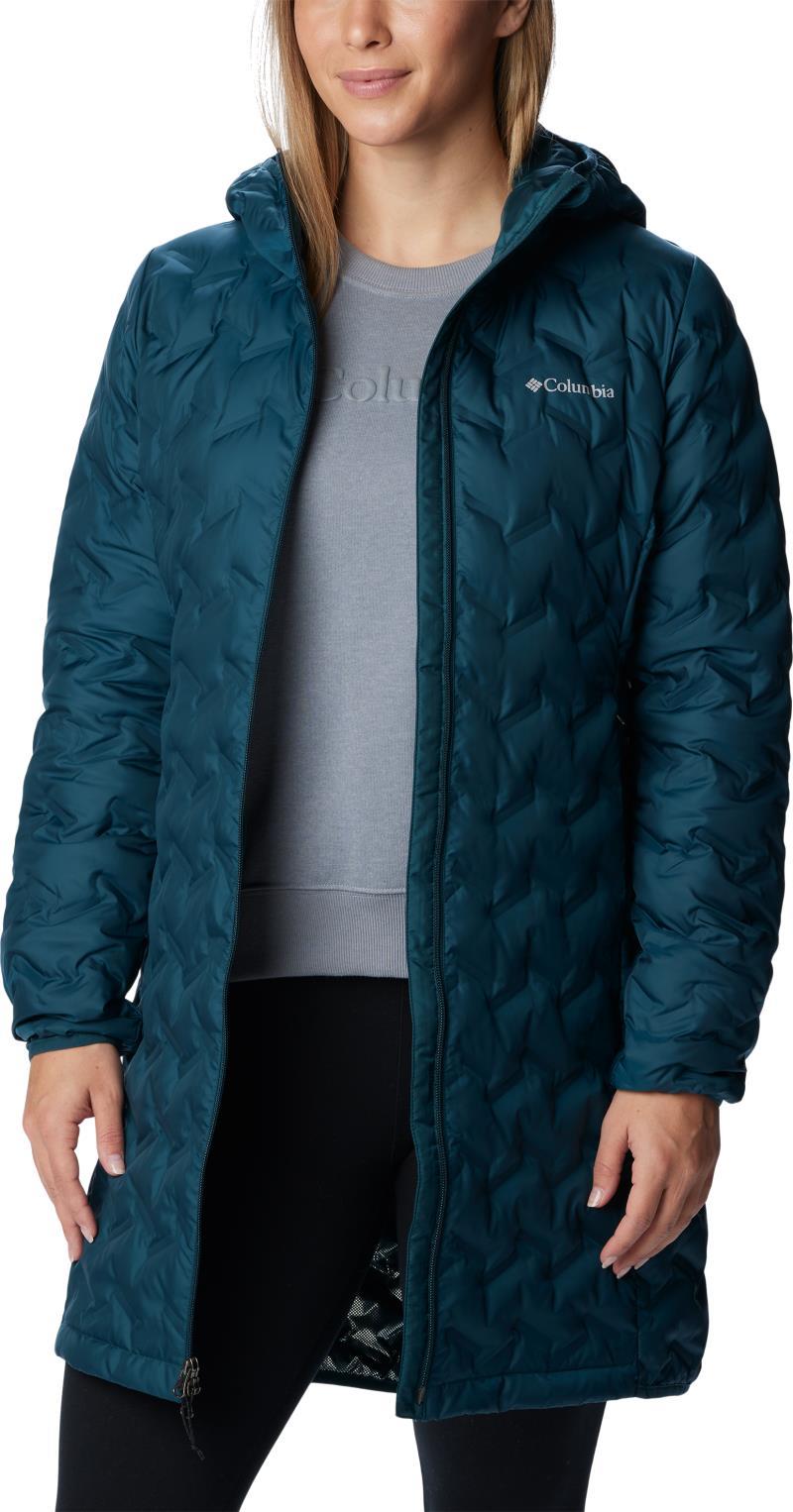 Delta Ridge Long Down Jacket - Womens - Night Wave 3