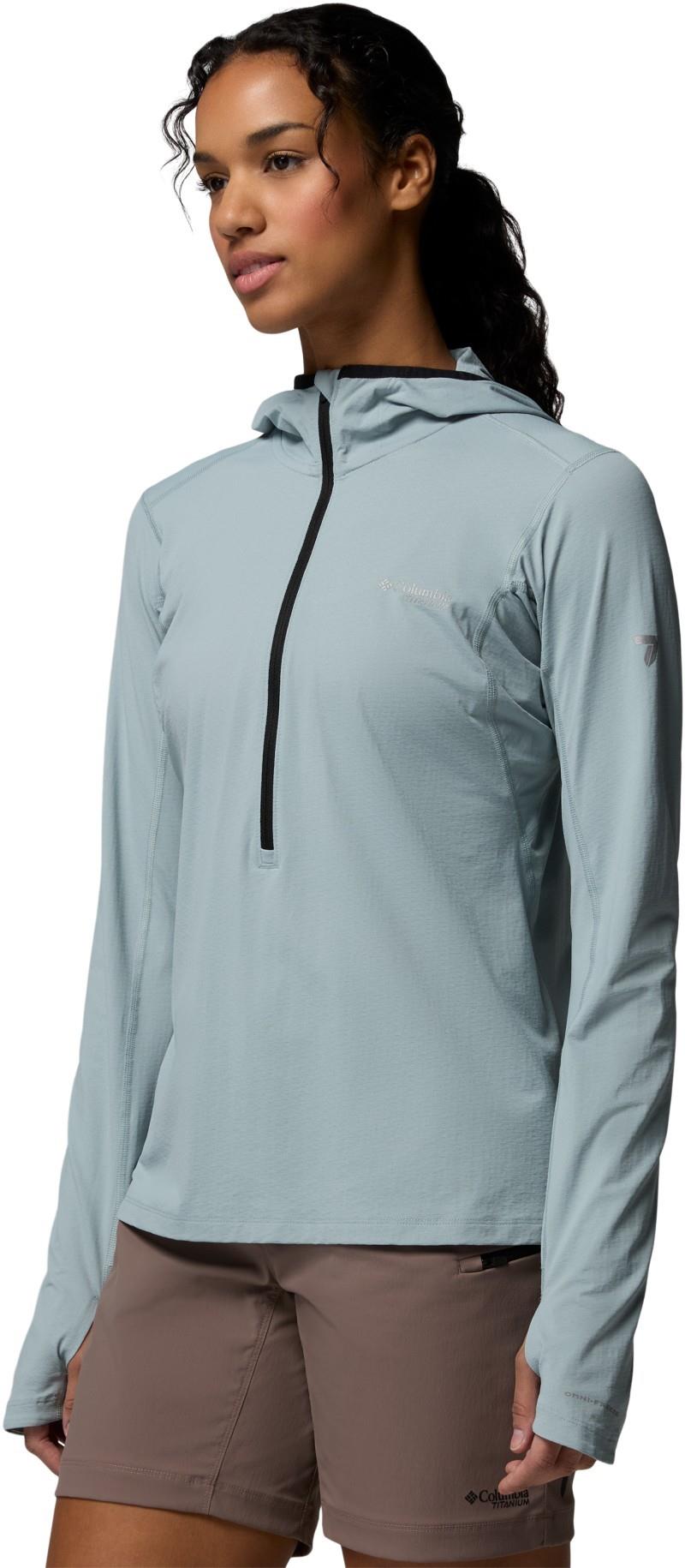Diamond Peak Pro Hoodie - Womens - crushed blue 1