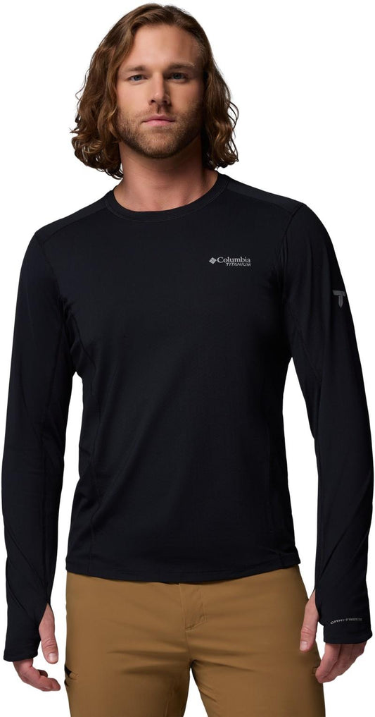 Diamond Peak Pro LS Crew - Mens - black 1