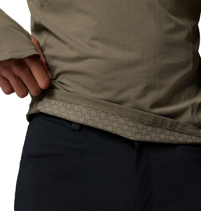 Diamond Peak Pro LS Crew - Mens - stone green 1