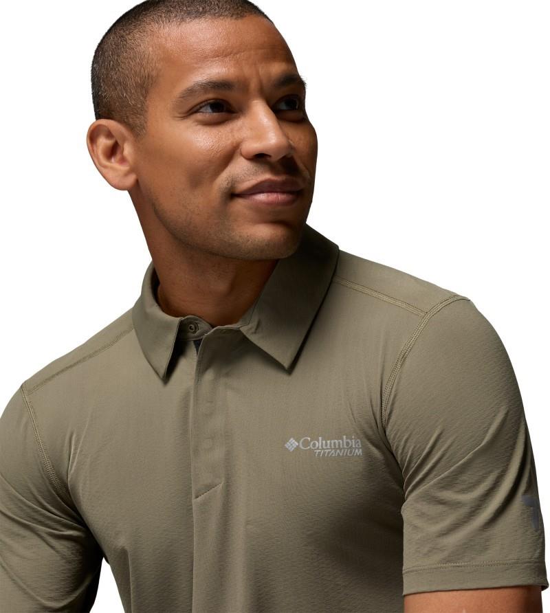 Diamond Peak Pro Polo - Mens - stone green 1