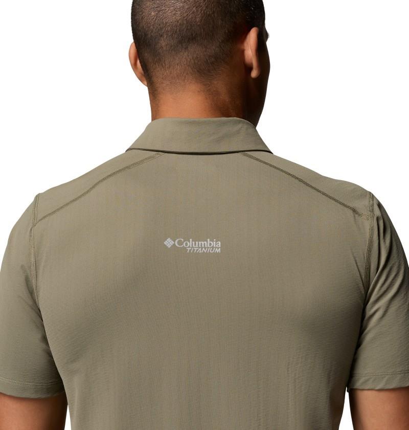 Diamond Peak Pro Polo - Mens - stone green 1