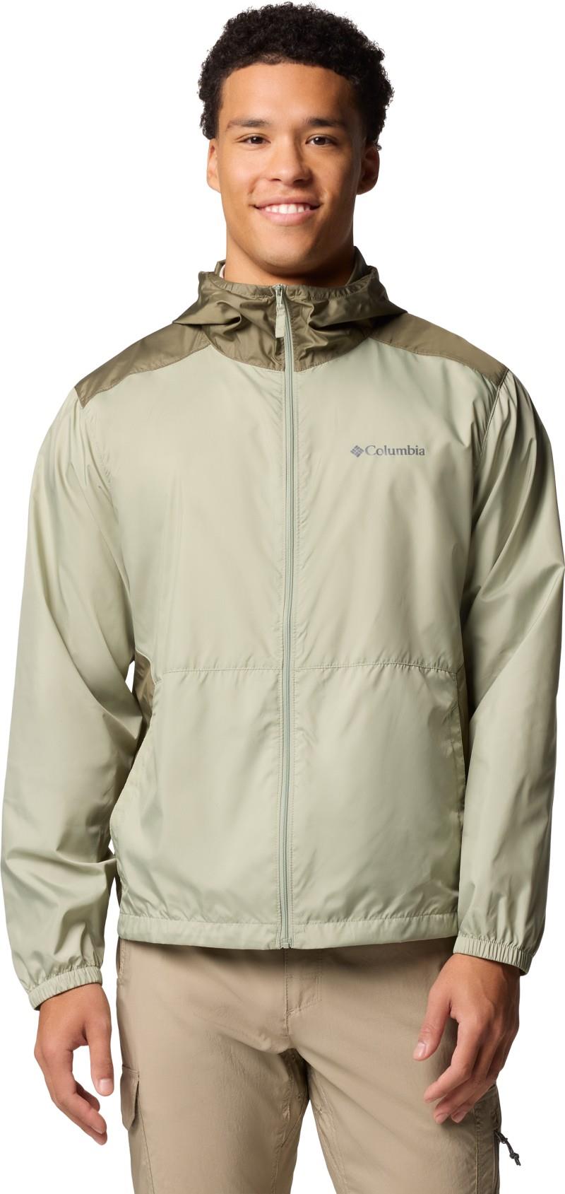 Discovery Loop Windbreaker - Mens - safari / stone green 1