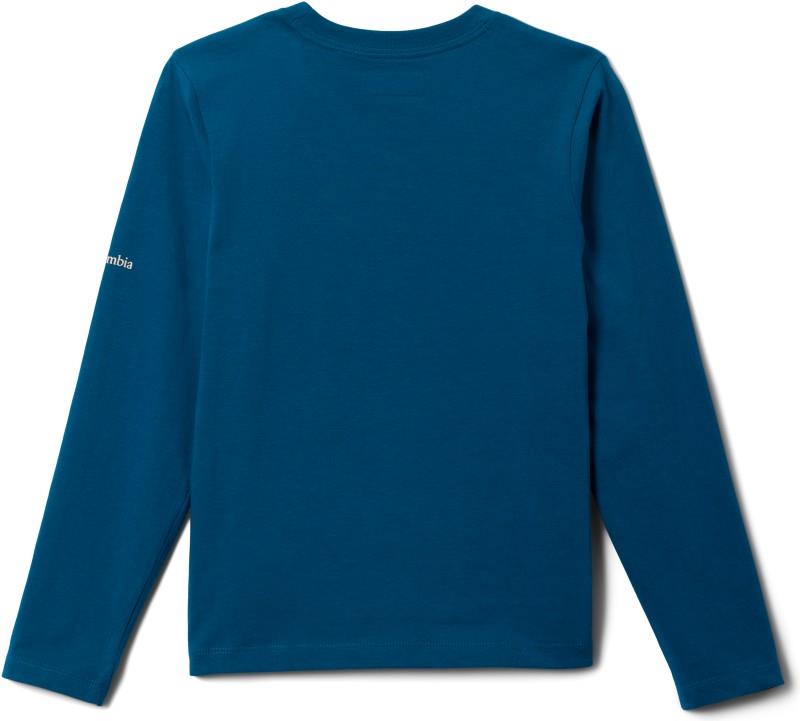 Dobson Pass II LS Graphic Tee - Youth Boys - phoenix blue / circular scene 1