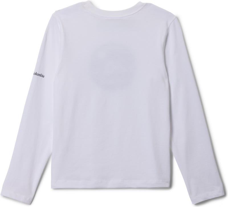 Dobson Pass II LS Graphic Tee - Youth Boys - white / circular scene 1