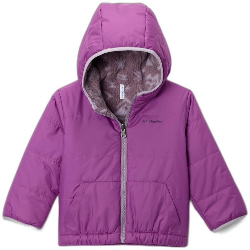 Double Trouble III Jacket - Toddler - razzle / shale purple peaked tonal 1