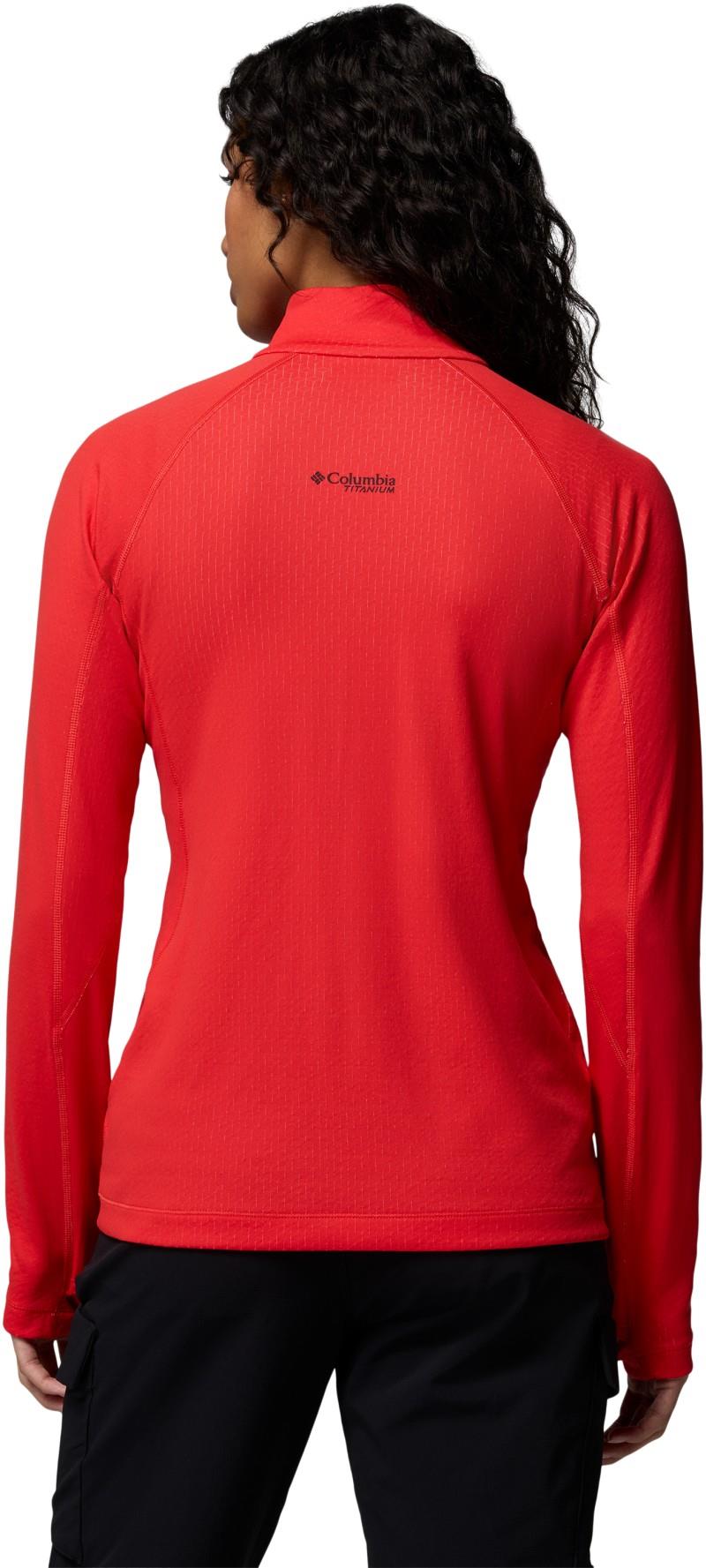 DriVenture Half-Zip - Womens - poppy red 1